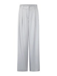 Marc Cain WICHTIA wide fit pleated trousers in Microchip AC 81.56 W46