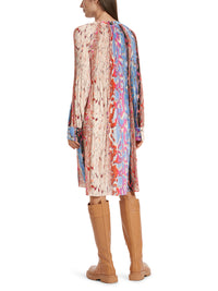 MarcCain "Rethink Together" Pleated Dress VC 21.14 W41