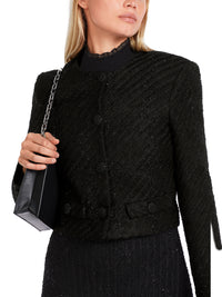 MarcCain Collarless Short Waist Jacket VC 31.16 W42