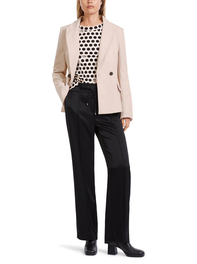 MarcCain Dotted Shirt With 3/4 Sleeves VC 48.45 J08