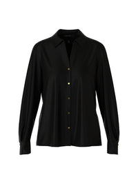 MarcCain Classic Shirt blouse with V-neck VC 51.26 W08