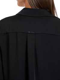 MarcCain Classic Shirt blouse with V-neck VC 51.26 W08