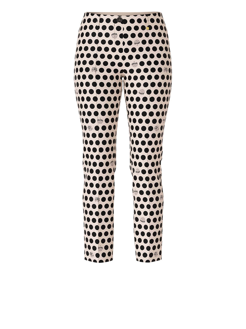 MarcCain Circles Print Stretch Pants VC 81.11 J39