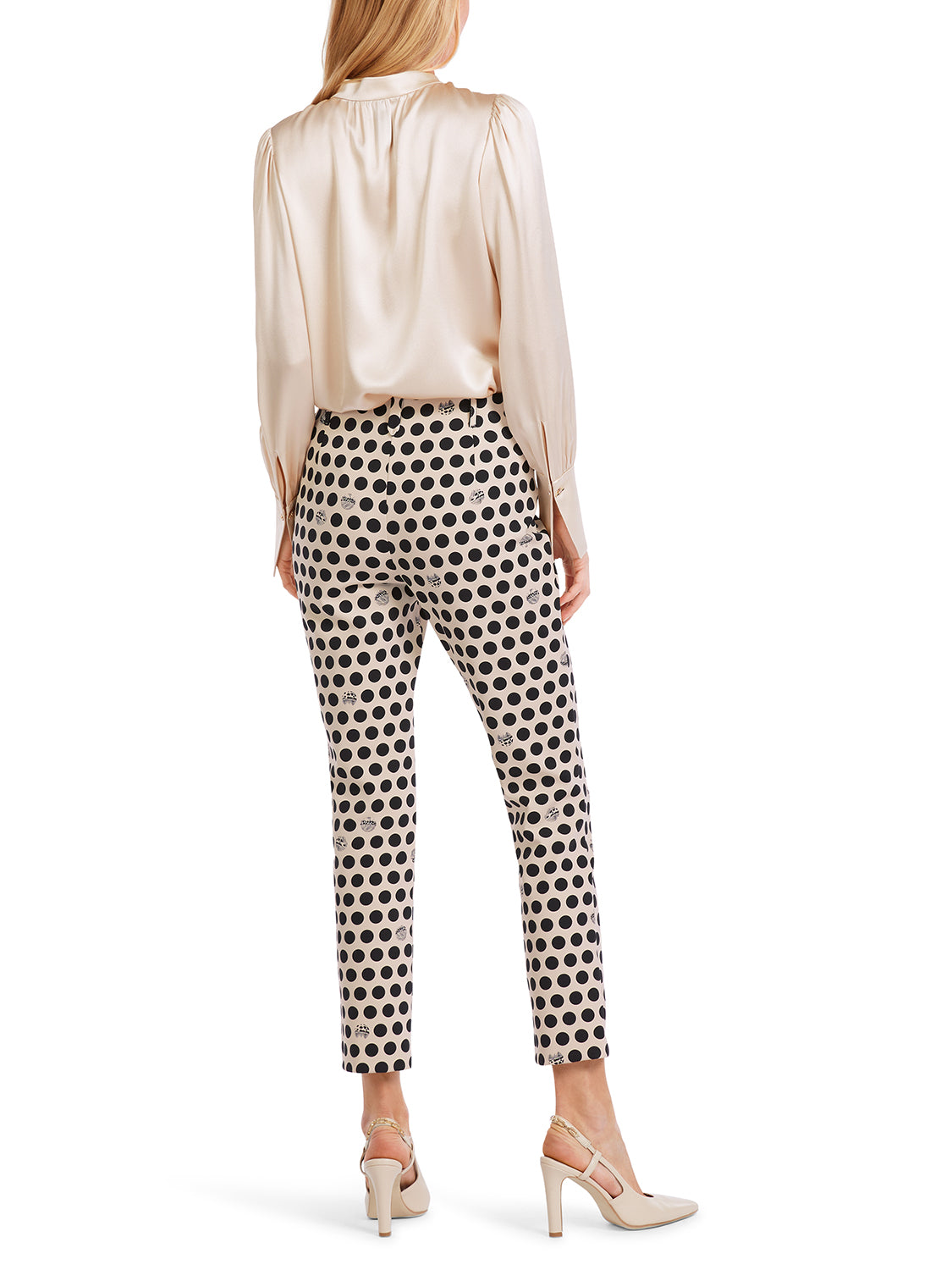 MarcCain Circles Print Stretch Pants VC 81.11 J39