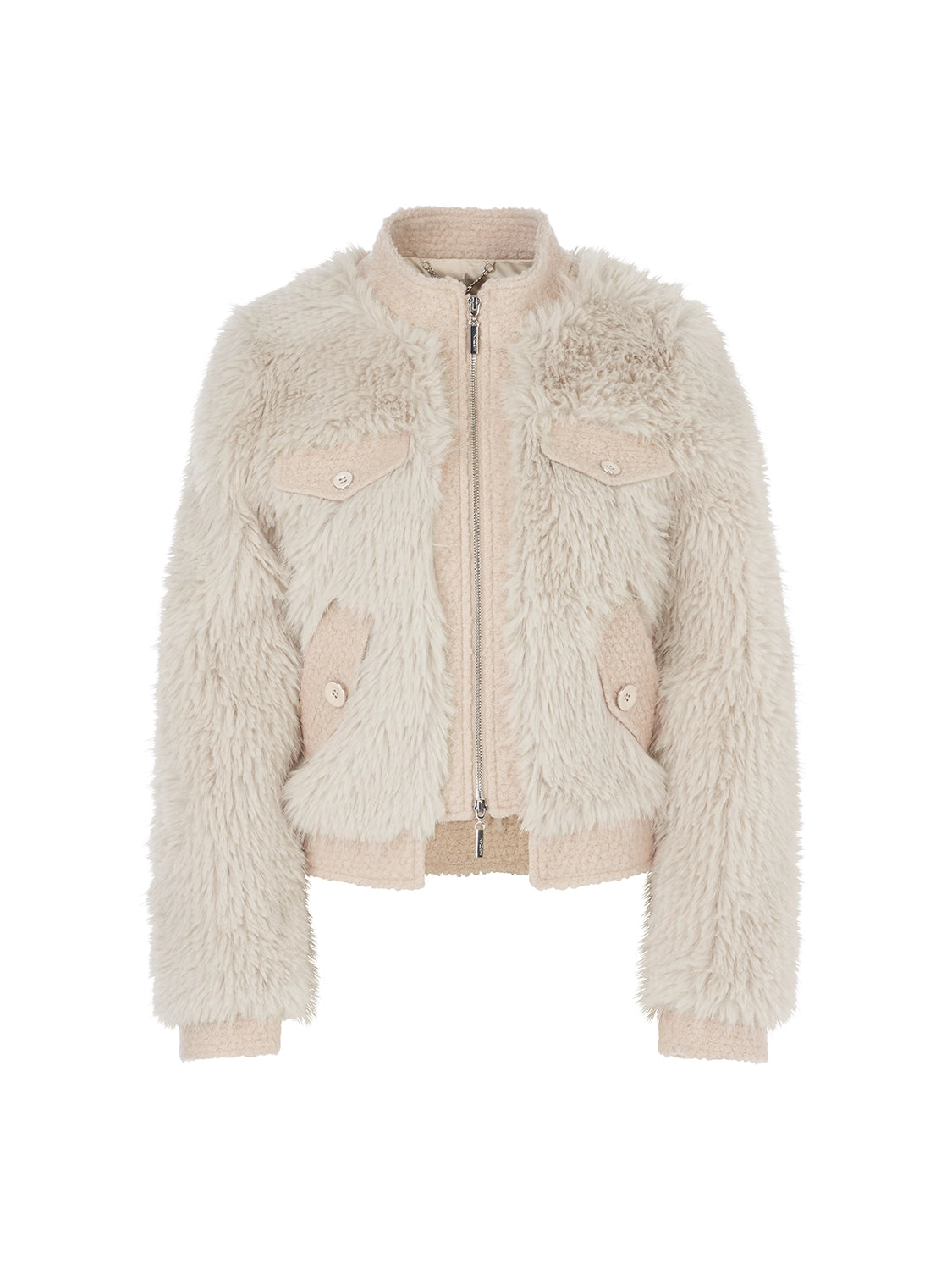 MarcCain Outdoor Jacket in Fun Fur XC 12.07 W94