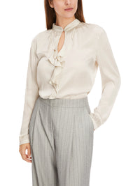 MarcCain Elegant Blouse with Flounce XC 51.34 W78