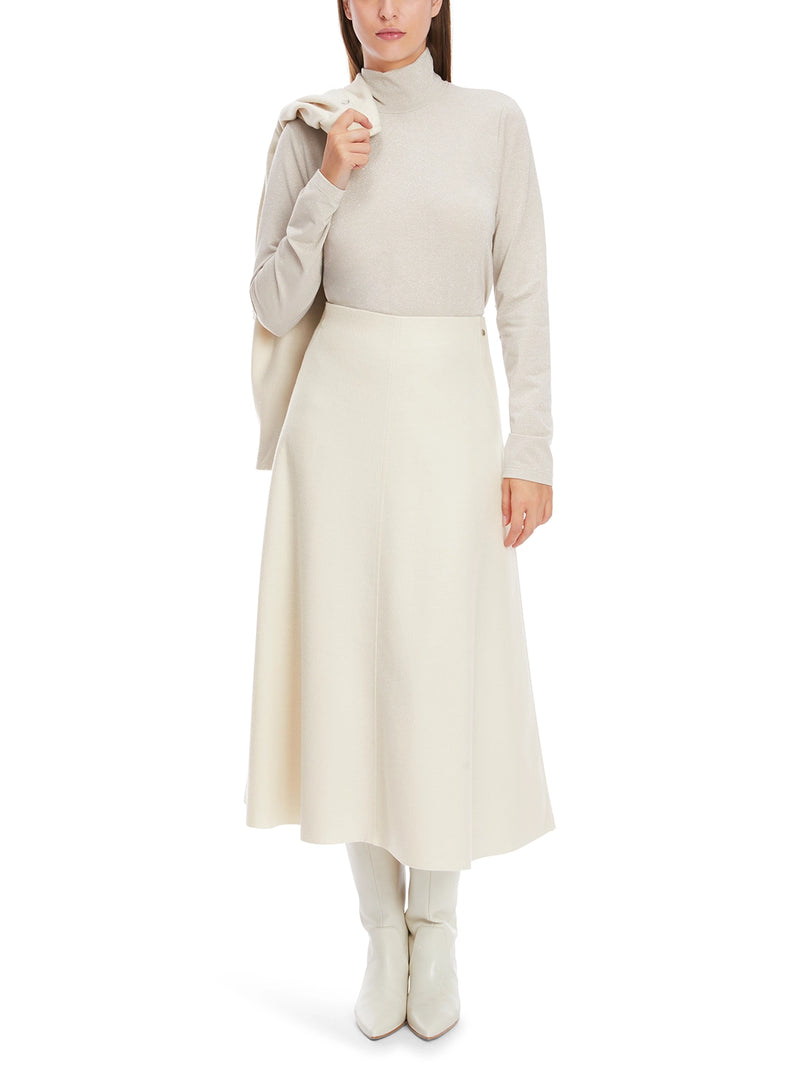 Marc Cain Pure Wool Skirt Knitted in Germany XC 71.36 J60