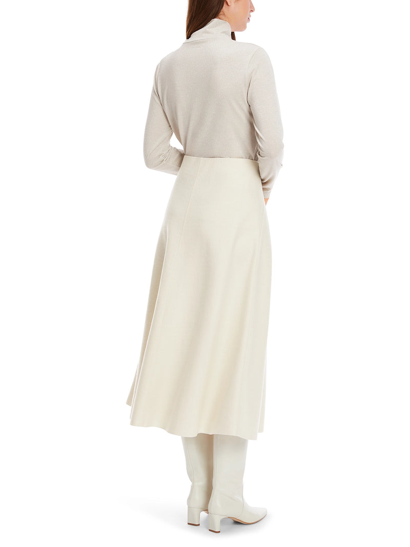 Marc Cain Pure Wool Skirt Knitted in Germany XC 71.36 J60