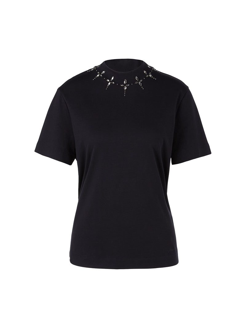 MarcCain T-shirt with rhinestone details XC 48.16 J13