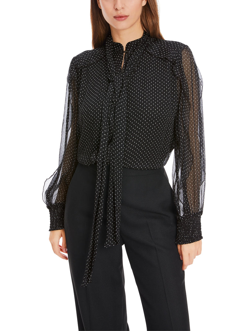 MarcCain Bow-Tie Blouse XC 51.39 W82