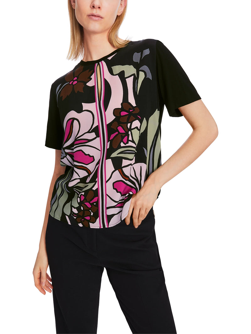 MarcCain Blouse with flower print XC 55.02 J29