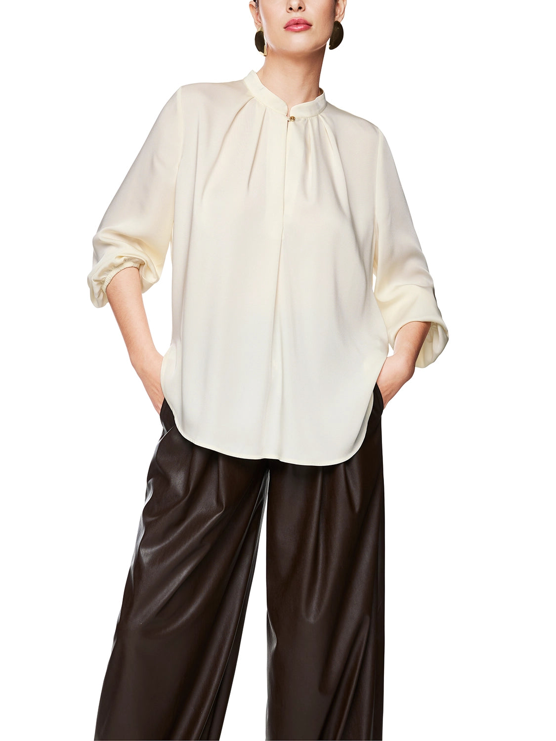 Marc Cain Elegant blouse ZC 51.03 W08 - Pre-Order November Delivery