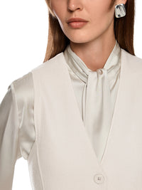 Marc Cain Knitted in Germany boiled wool dress in Smoke ZC 21.29 J29