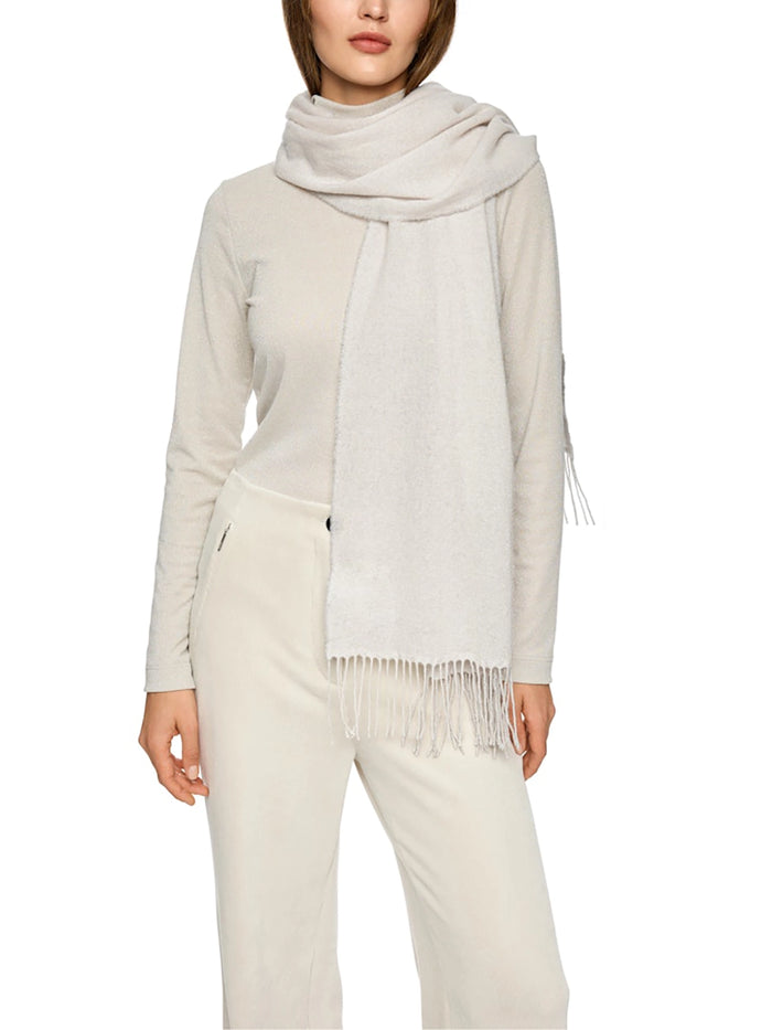 Marc Cain Scarf in new wool and cashmere blend in Smoke ZC B4.08 Z20