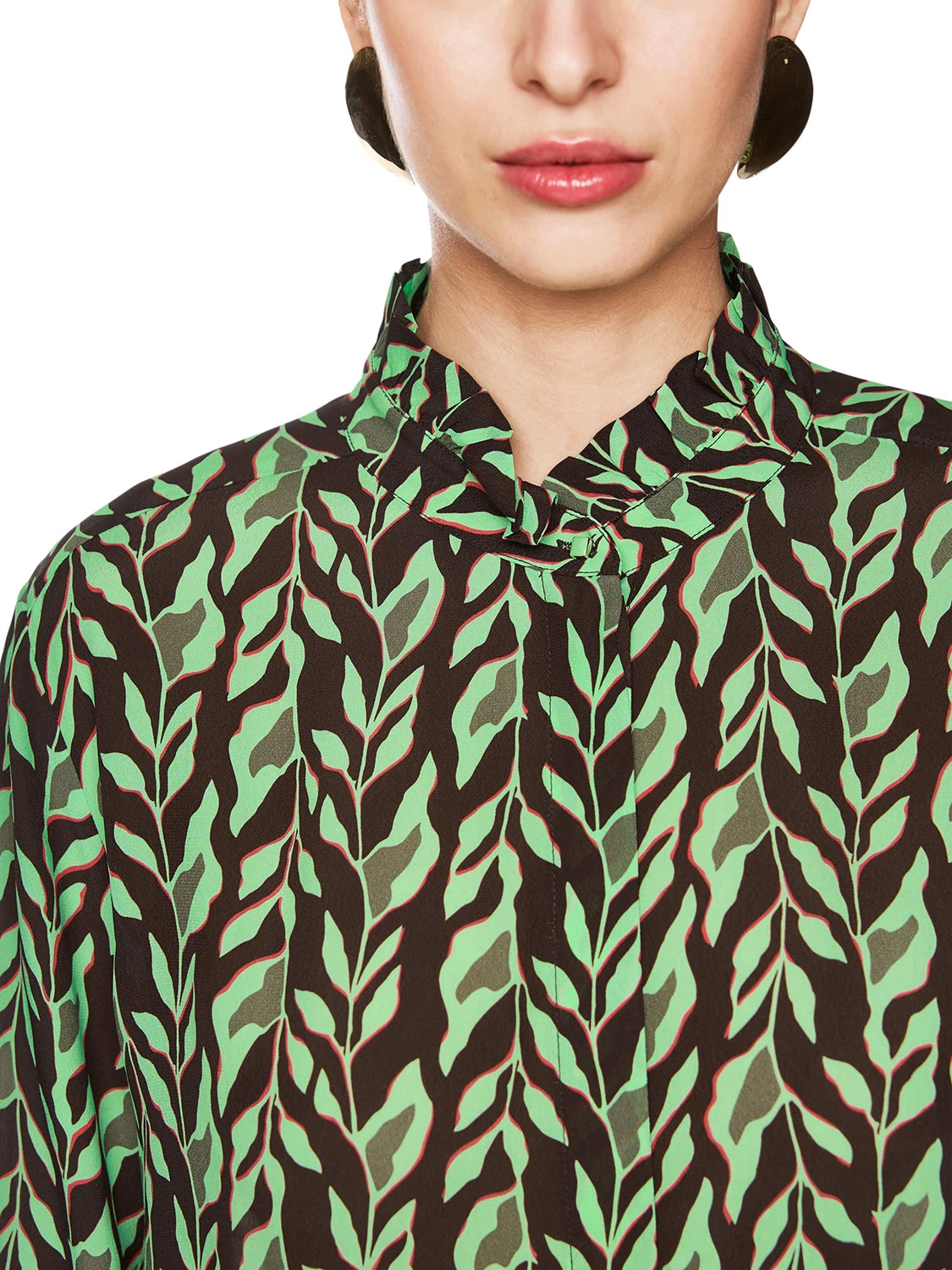 Marc Cain Elegant viscose blouse ZC 51.17 W12 - Pre-Order November Delivery