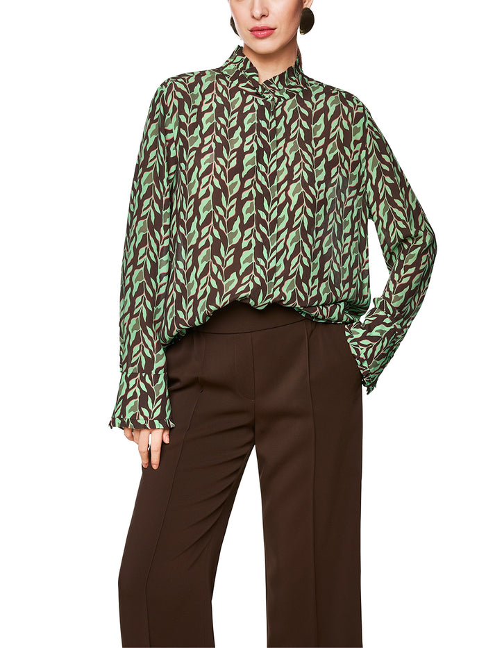 Marc Cain Elegant viscose blouse ZC 51.17 W12 - Pre-Order November Delivery