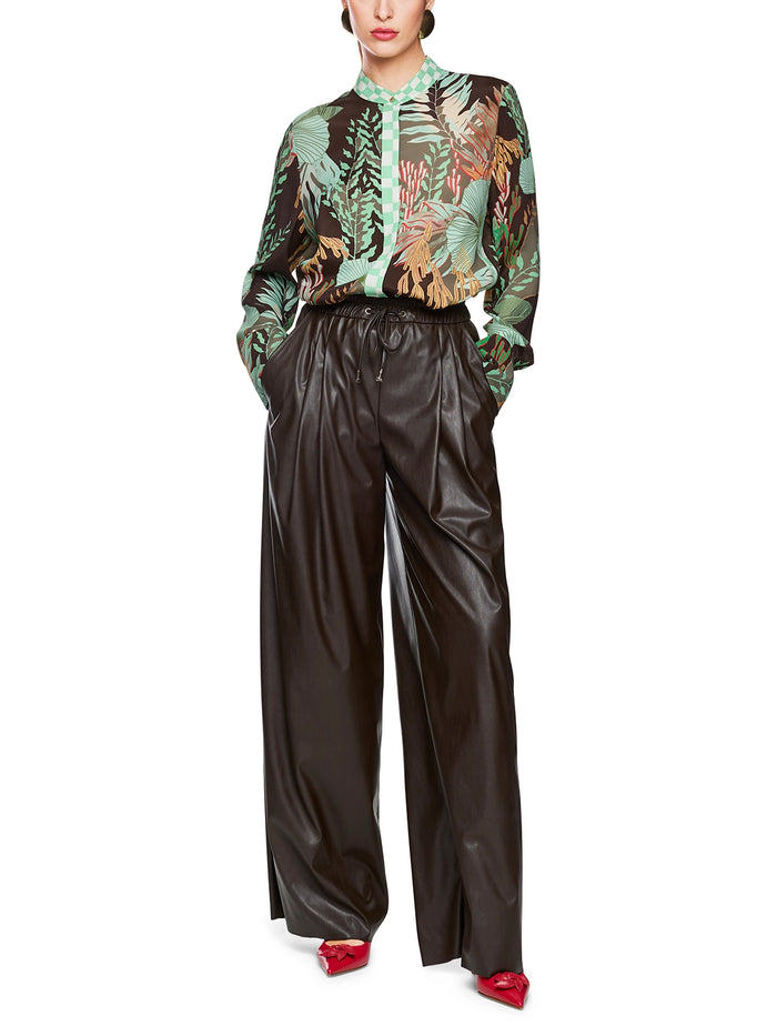 Marc Cain WINNIPEG faux leather trousers ZC 81.21 J20 - Pre-Order November Delivery