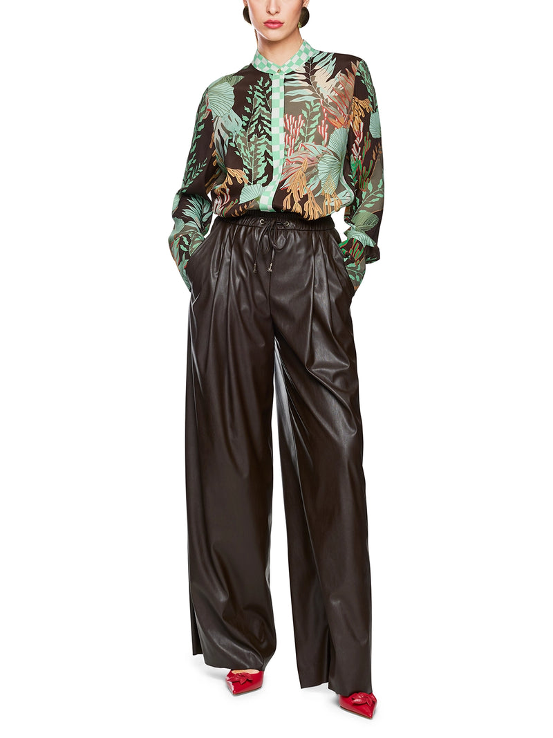 Marc Cain WINNIPEG faux leather trousers ZC 81.21 J20 - Pre-Order November Delivery