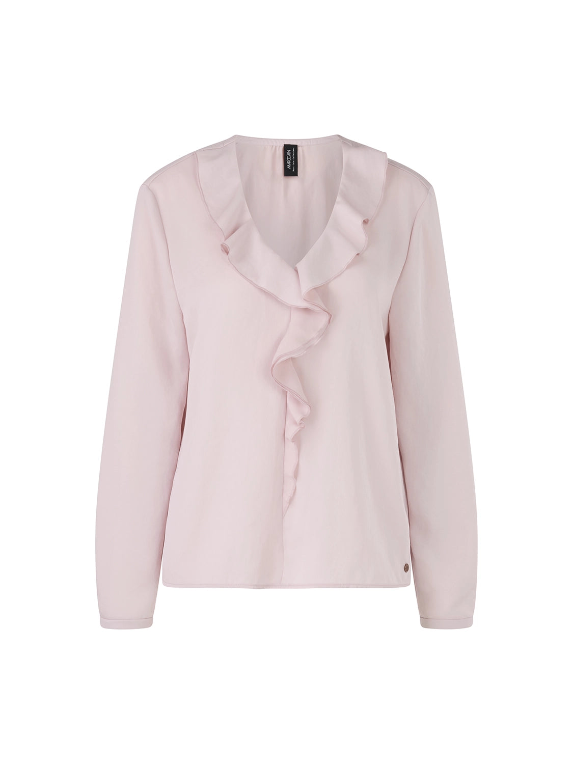 Marc Cain Rethink Together ruffled blouse ZC 51.08 W39 - Pre-Order November Delivery