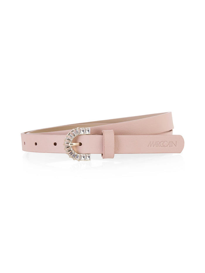 Marc Cain Narrow hip belt with rhinestone clasp ZC G1.03 L45 - Pre-Order November Delivery