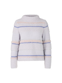 Marc Cain Knitted in Germany striped sweater ZC 41.14 M06 - Pre-Order November Delivery