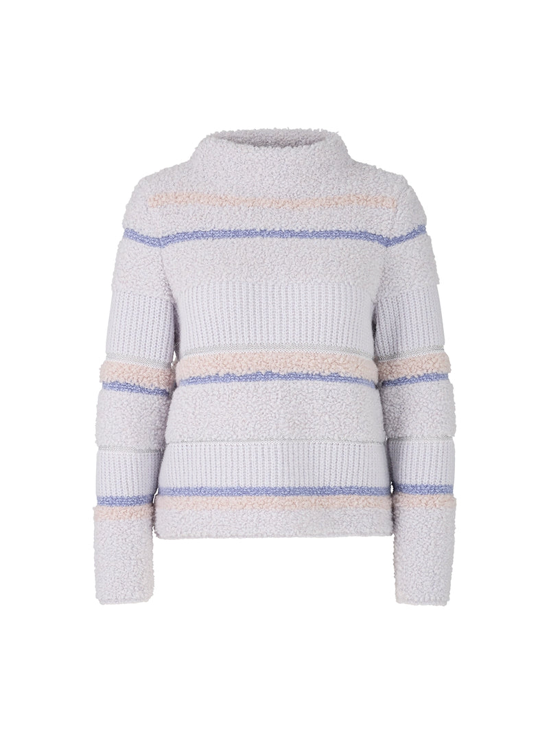 Marc Cain Knitted in Germany striped sweater ZC 41.14 M06 - Pre-Order November Delivery