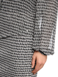 Marc Cain Semi-transparent blouse with ruffles ZC 51.22 W97