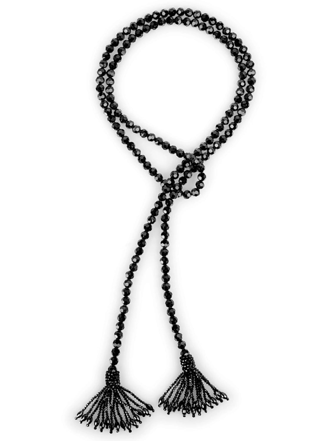 Marc Cain Waist belt with pearls in Black ZG G1.03 Z15