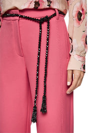 Marc Cain Waist belt with pearls in Black ZG G1.03 Z15