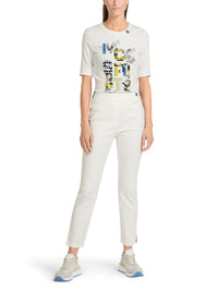 MarcCain "Rethink Together" Wide Leg Pant US8104W08