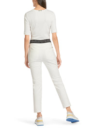 MarcCain "Rethink Together" Wide Leg Pant US8104W08