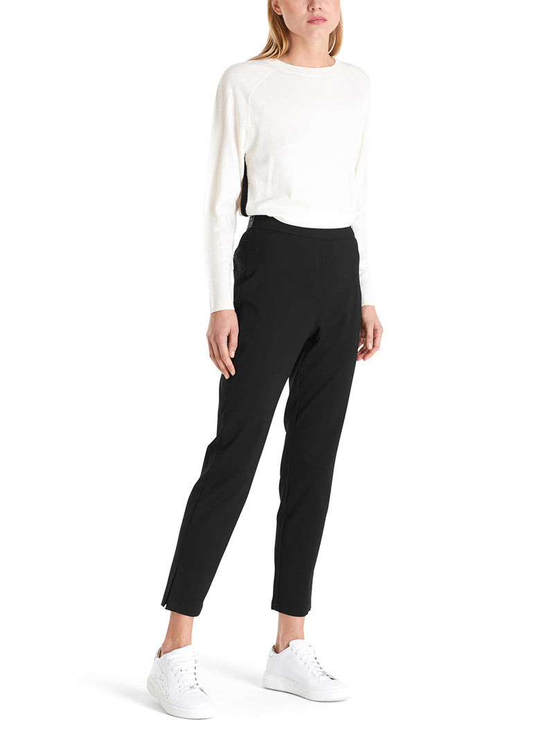 MarcCain "Rethink Together" Wide Leg Pant US8104W08