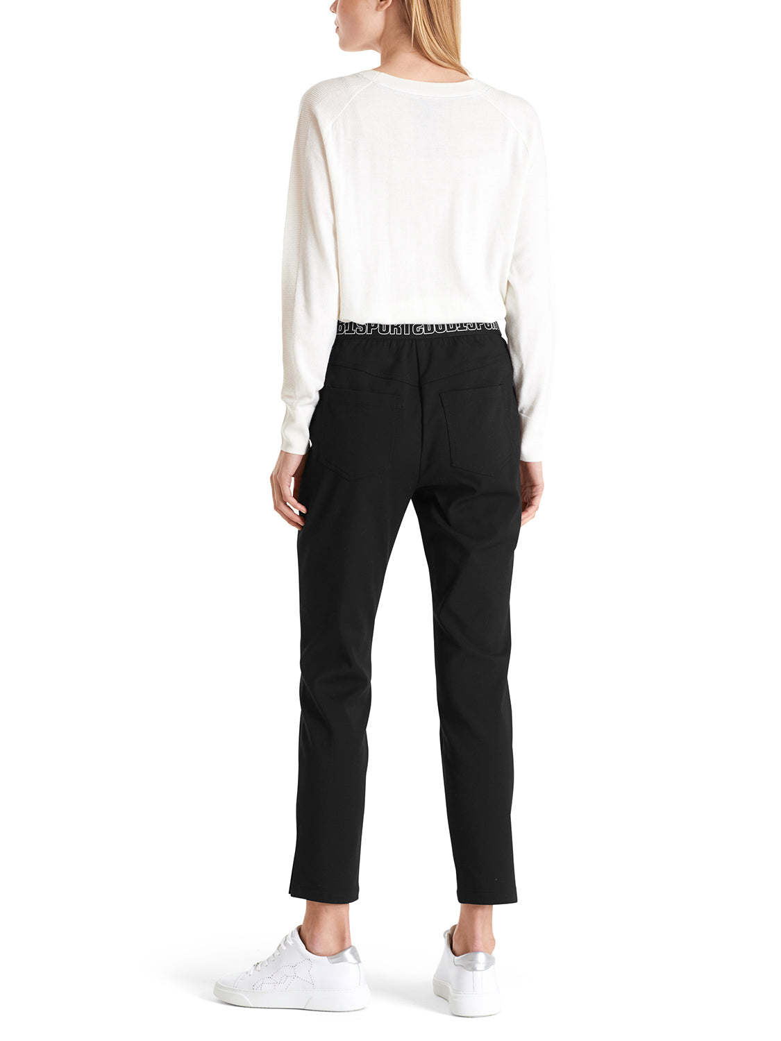 MarcCain "Rethink Together" Wide Leg Pant US8104W08