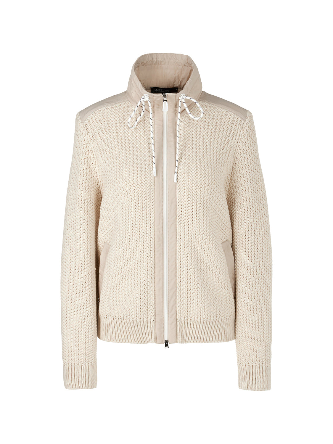 Marc Cain Sporty Cardigan Knitted In Germany WS 39.04 M02