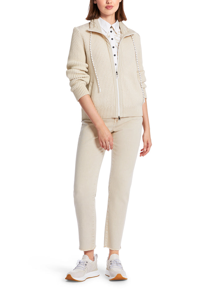 Marc Cain Sporty Cardigan Knitted In Germany WS 39.04 M02 - Pre Order End of May Delivery