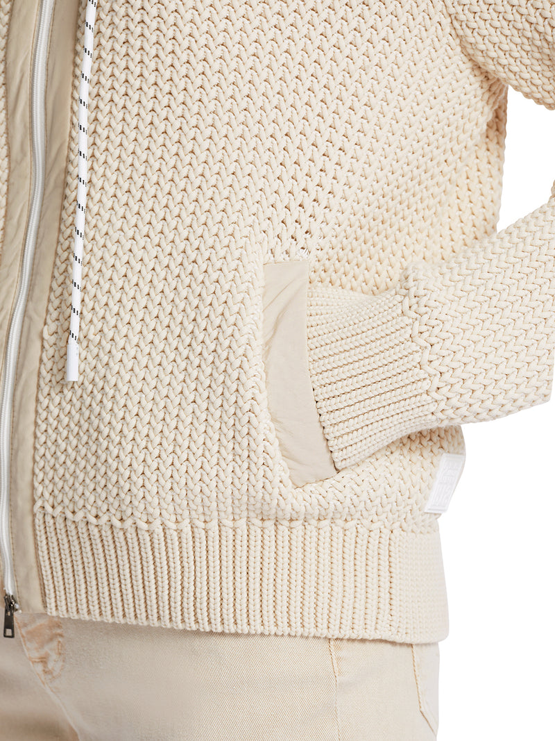 Marc Cain Sporty Cardigan Knitted In Germany WS 39.04 M02