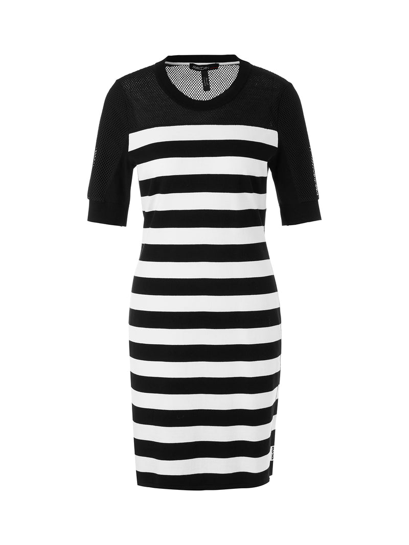 Marc Cain Dress With Block Stripe "Rethink Together" WS 21.11 M13