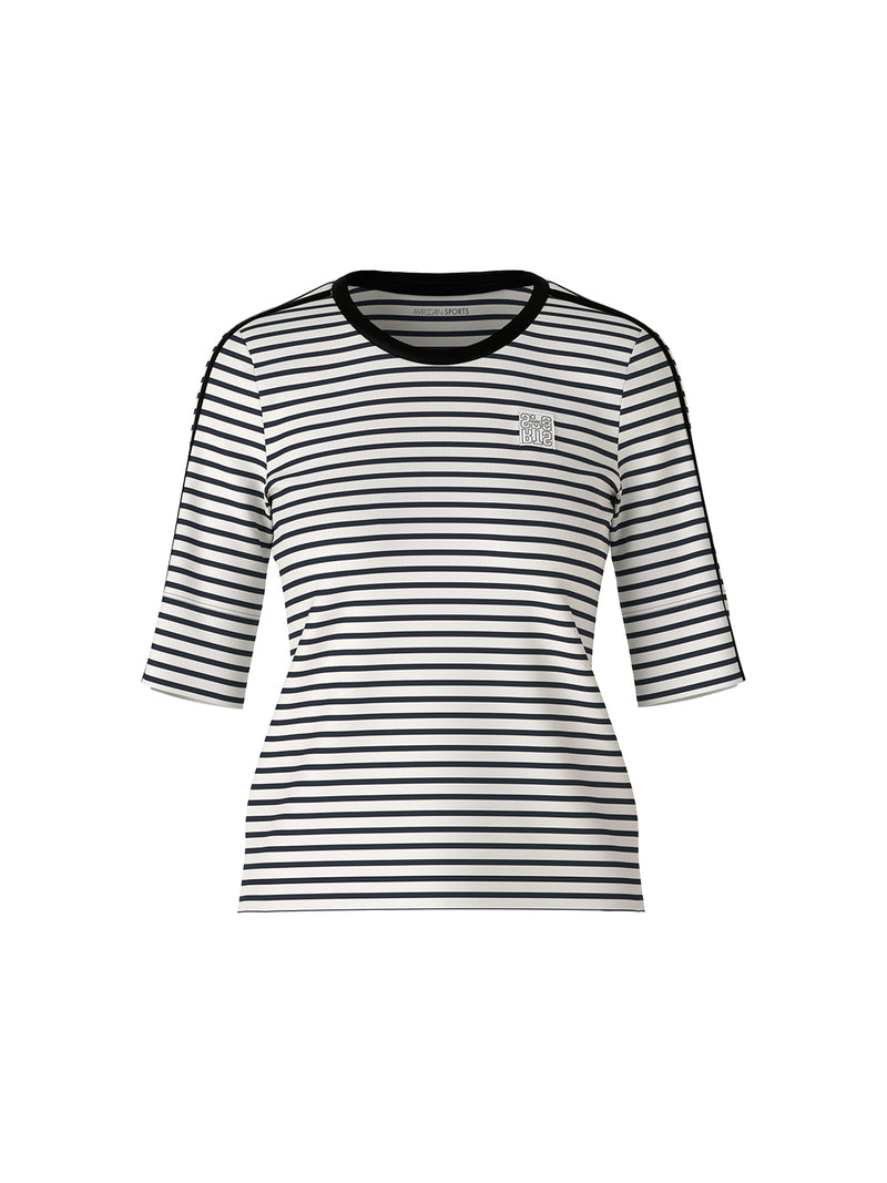 Marc Cain Narrow Striped T-Shirt WS 48.03 J18