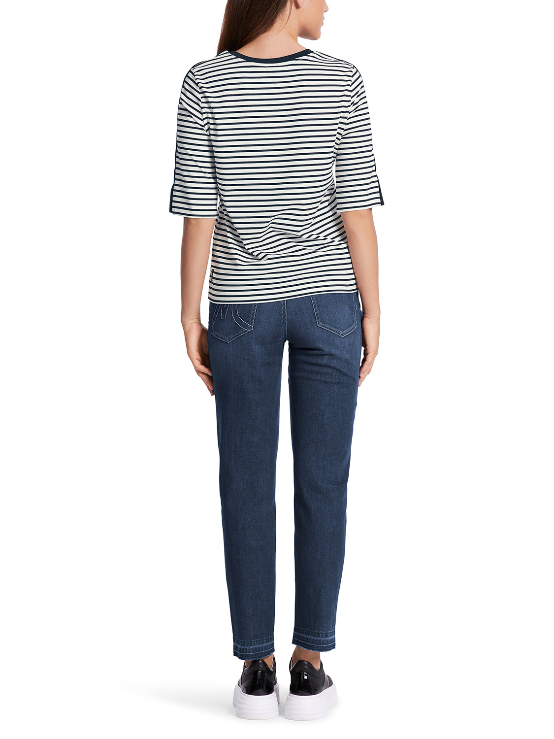 Marc Cain Narrow Striped T-Shirt WS 48.03 J18