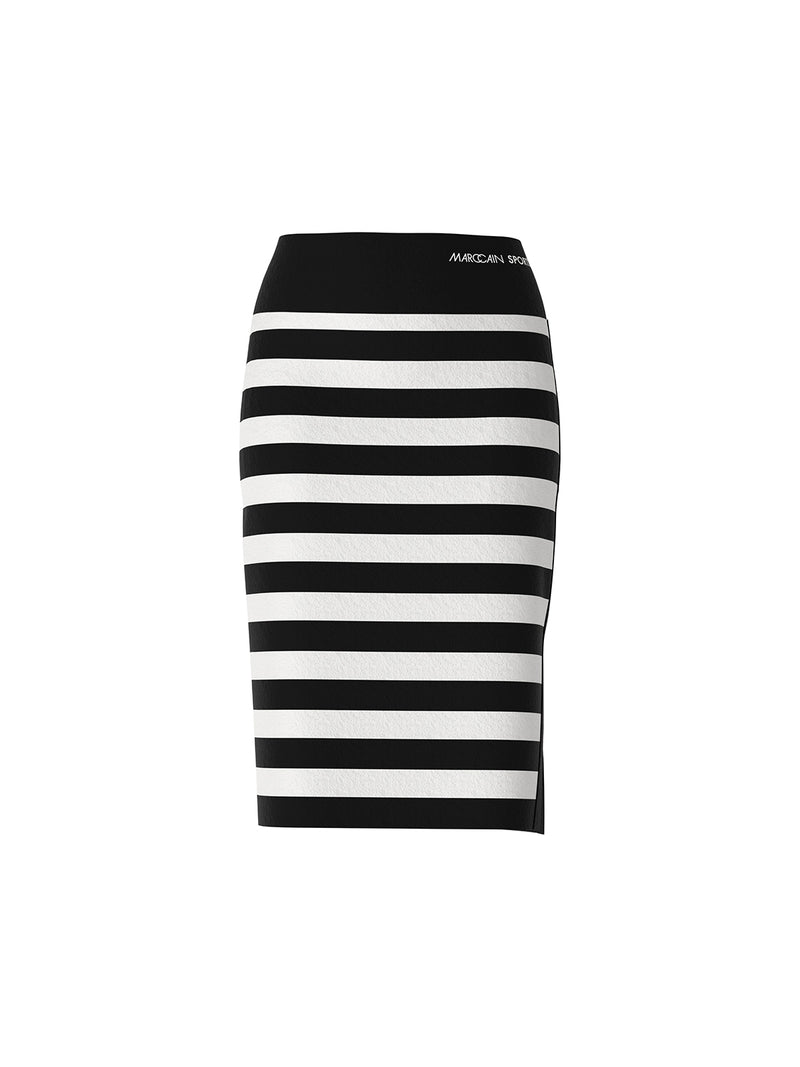 Marc Cain Striped Skirt "Rethink Together"  WS 71.03 M13