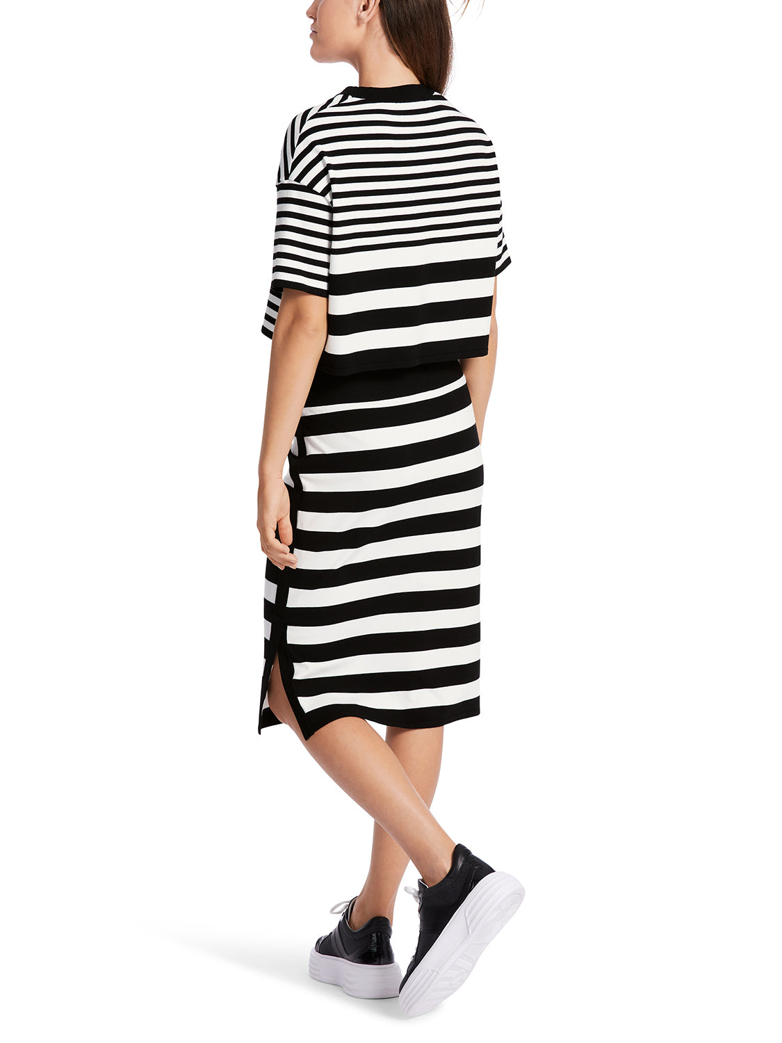 Marc Cain Striped Skirt "Rethink Together"  WS 71.03 M13