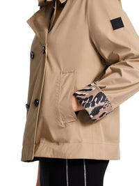 Marc Cain Double-breasted outdoor jacket WS 12.02 W01