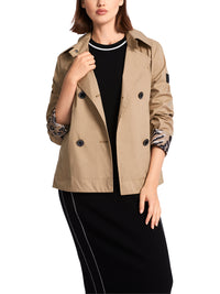 Marc Cain Double-breasted outdoor jacket WS 12.02 W01