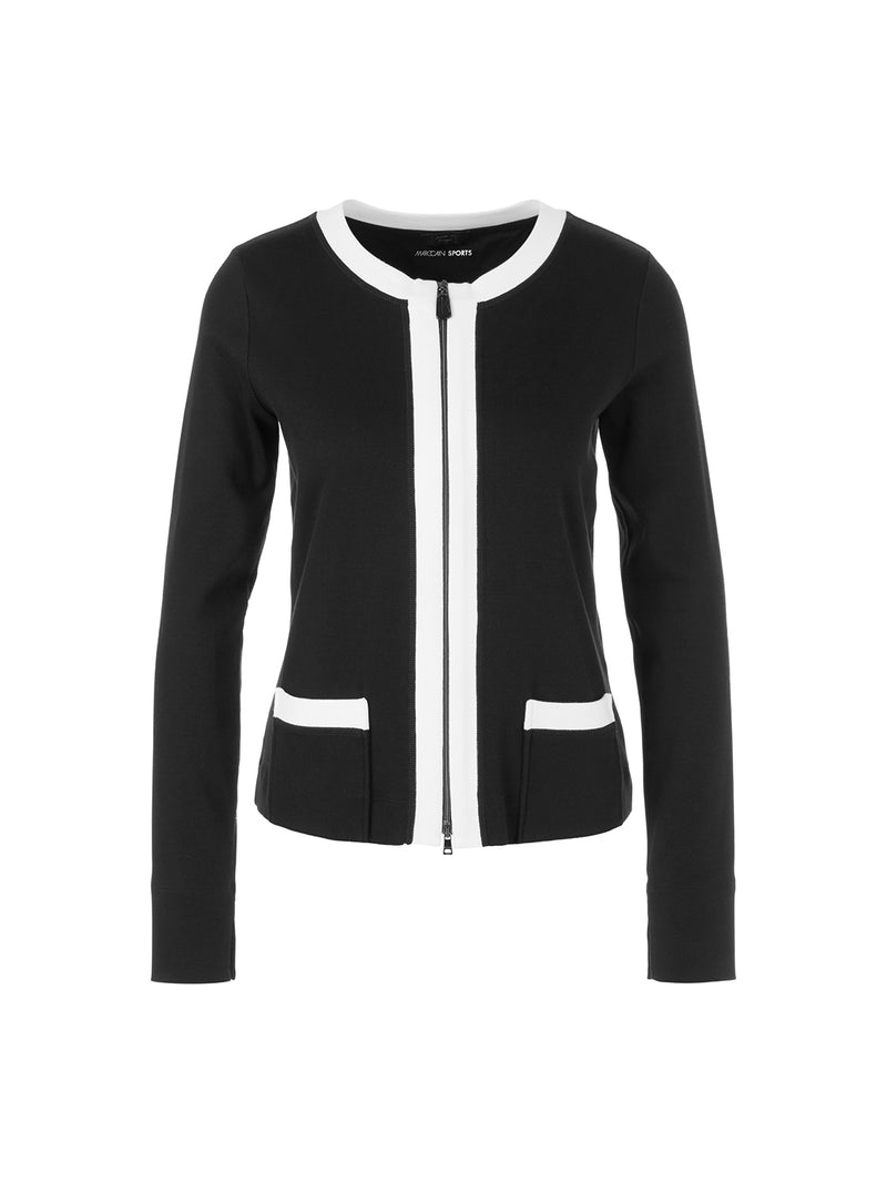 Marc Cain Elegant jacket with zip WS 31.19 J55 - Pre Order End of May Delivery