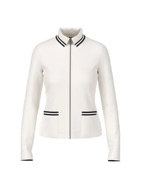 Marc Cain Light jacket in cotton rib YS 31.12 J55