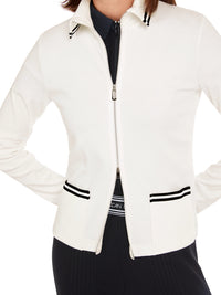 Marc Cain Light jacket in cotton rib YS 31.12 J55
