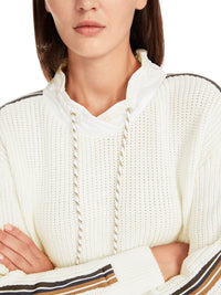 Marc Cain "Rethink Together" Wide sweater  YS 41.01 M02