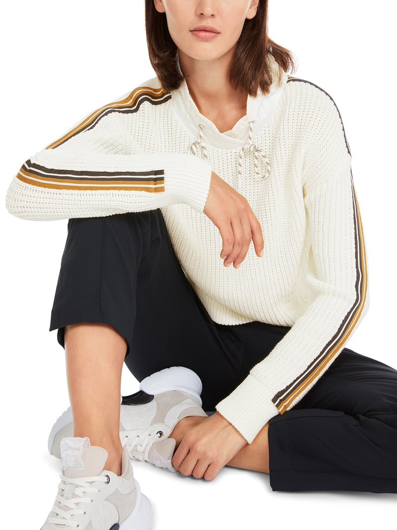 Marc Cain "Rethink Together" Wide sweater  YS 41.01 M02 - Pre-Order May Delivery
