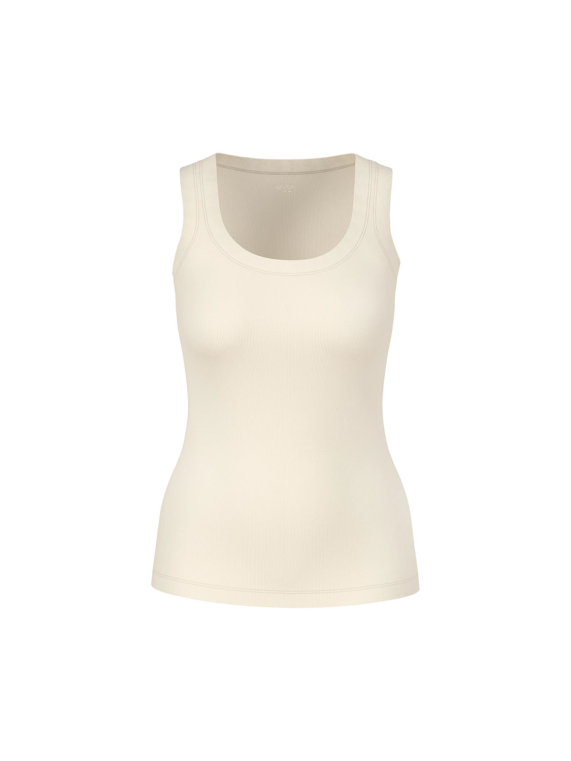 Marc Cain Sleeveless Top in Cotton Rib YS 61.25 J50