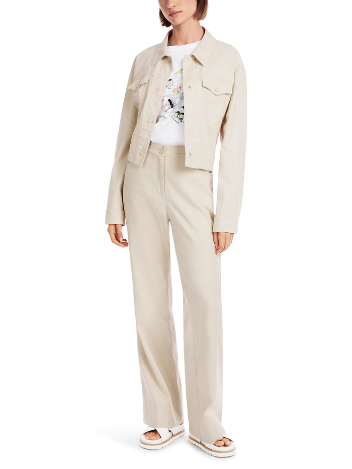 Marc Cain FAID Linen Blend Trousers YS 81.49 W30